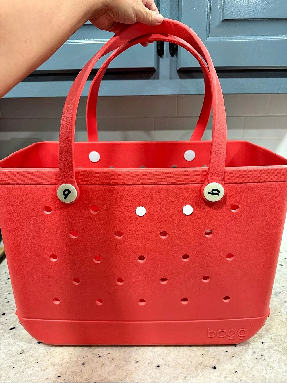 Bogg Original Large Tote Coral Tote Like New